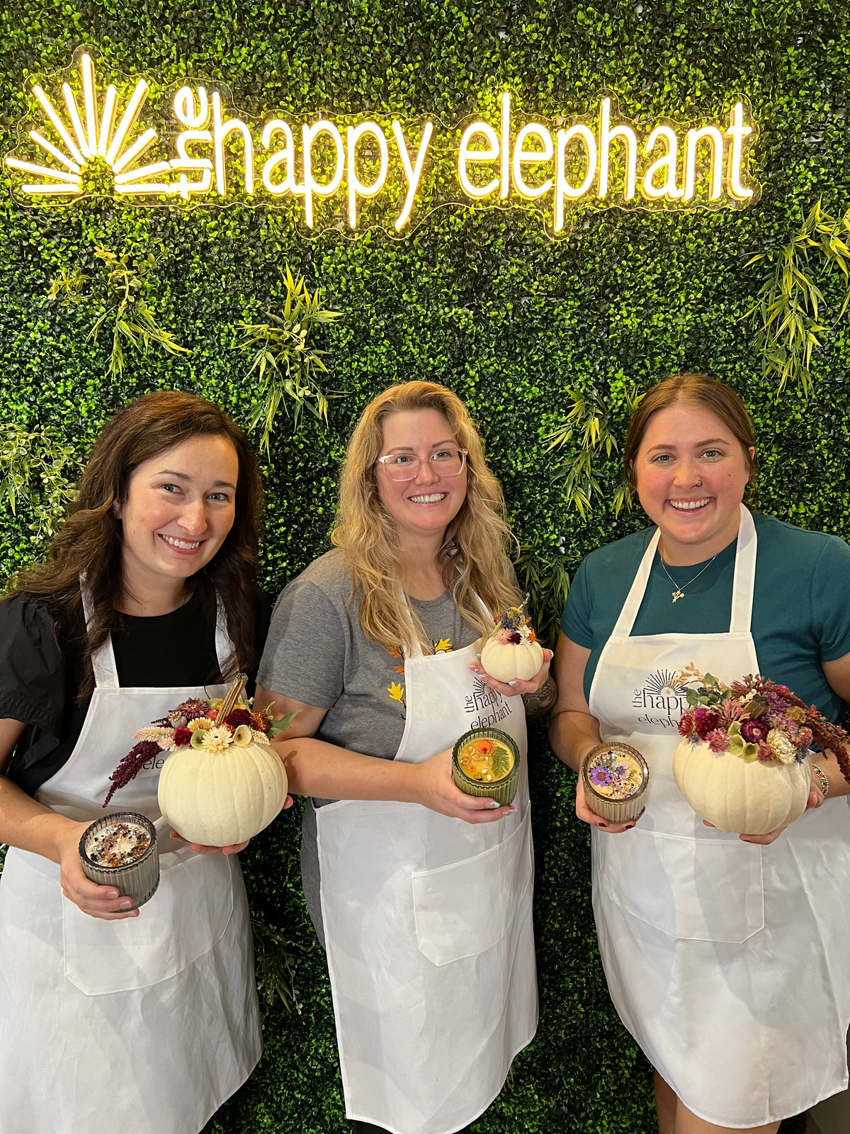 CANDLE MAKING + DRIED FLORAL PUMPKIN EVENT