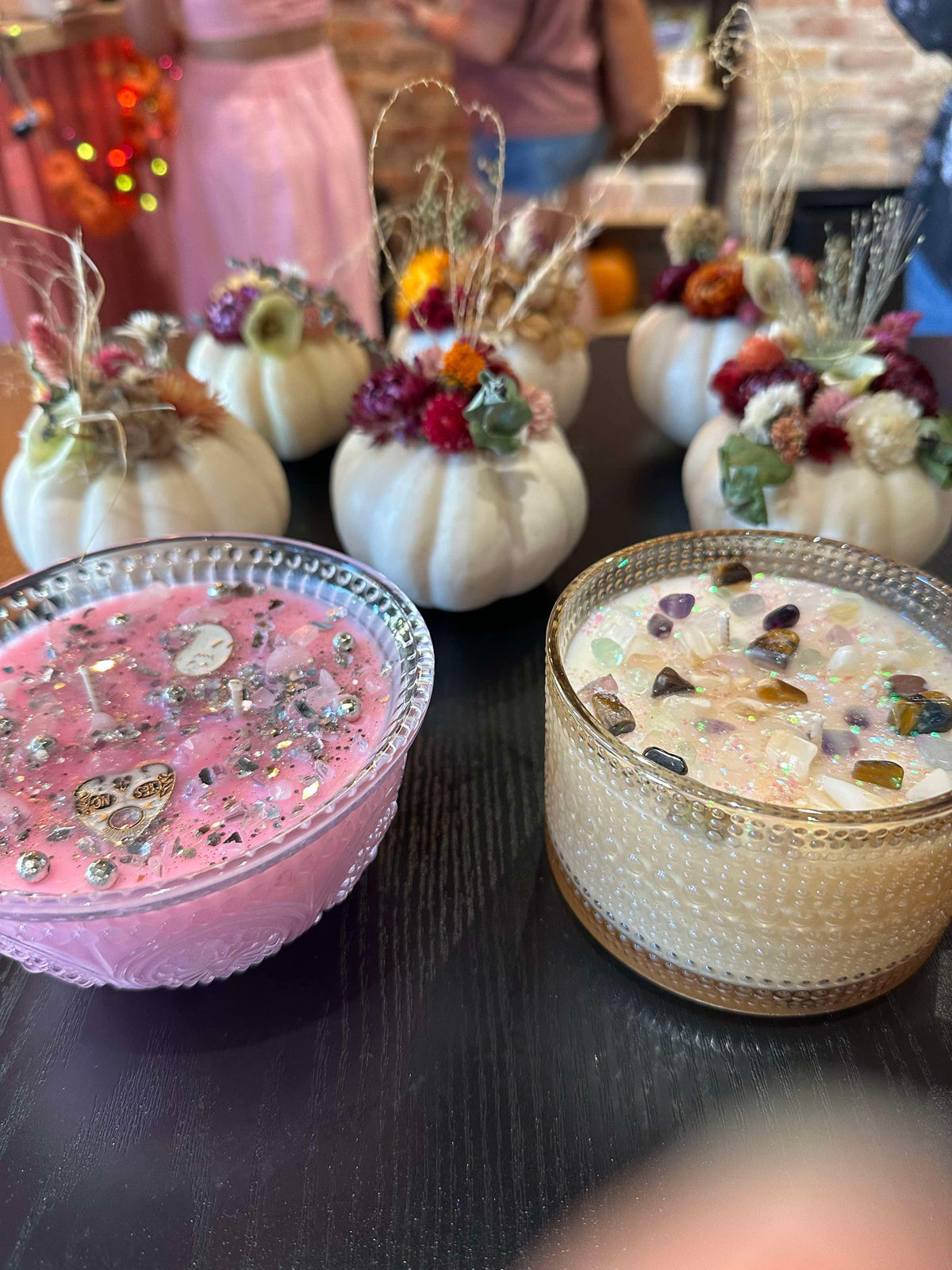CANDLE MAKING + DRIED FLORAL PUMPKIN EVENT