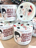 Dexter Themed Soy Candle (Iced Vanilla Woods)