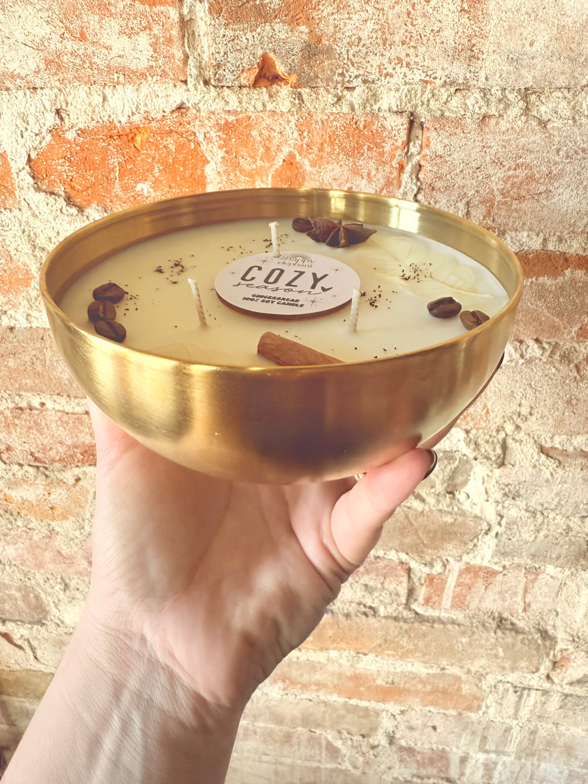 Cozy Season (Gingerbread) Soy Candle
