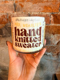 Hand Knitted Sweater (Harry Potter) Limited Edition Soy Candle