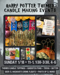 HARRY POTTER THEMED CANDLE MAKING EVENT